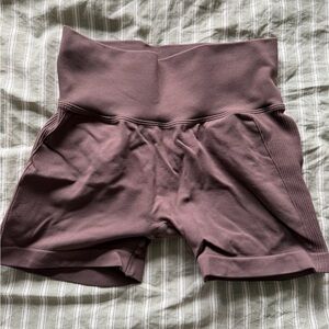 Amazon Women's Athletic Shorts in Mauve